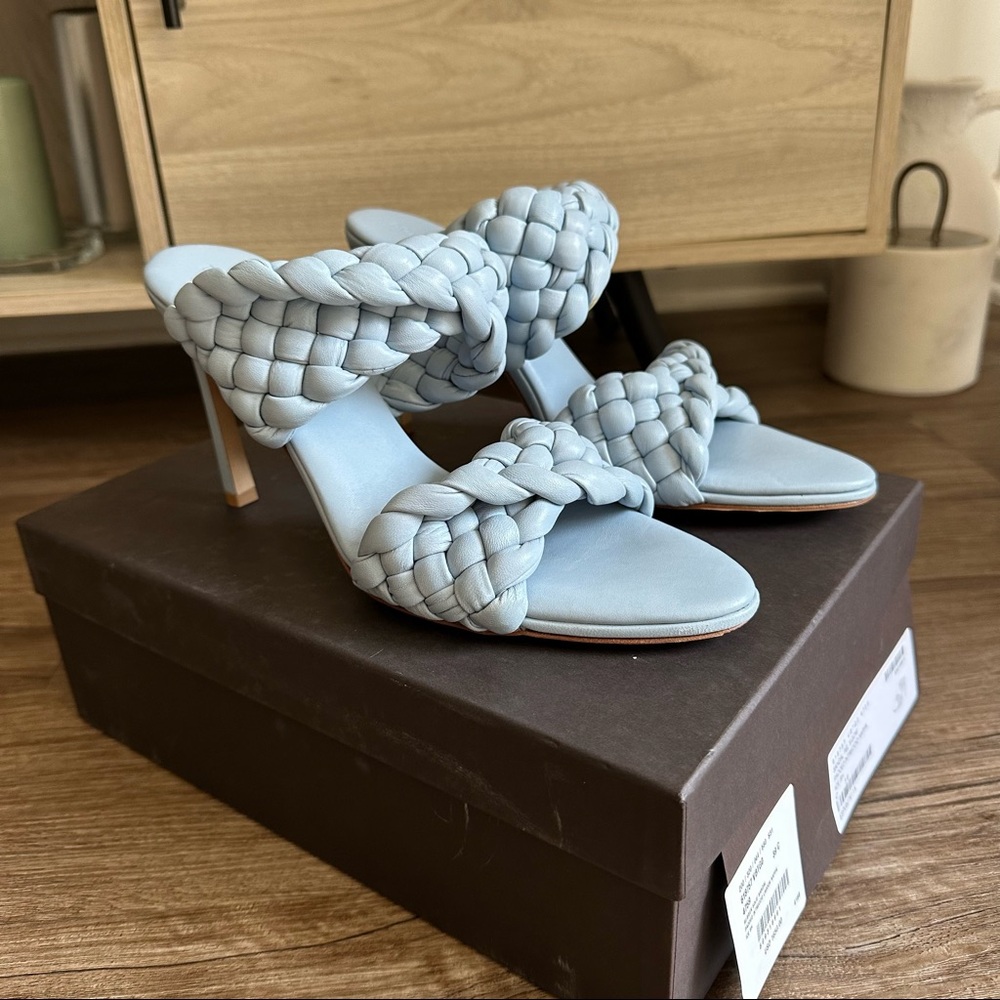 Bottega veneta Napa twisted padded heels